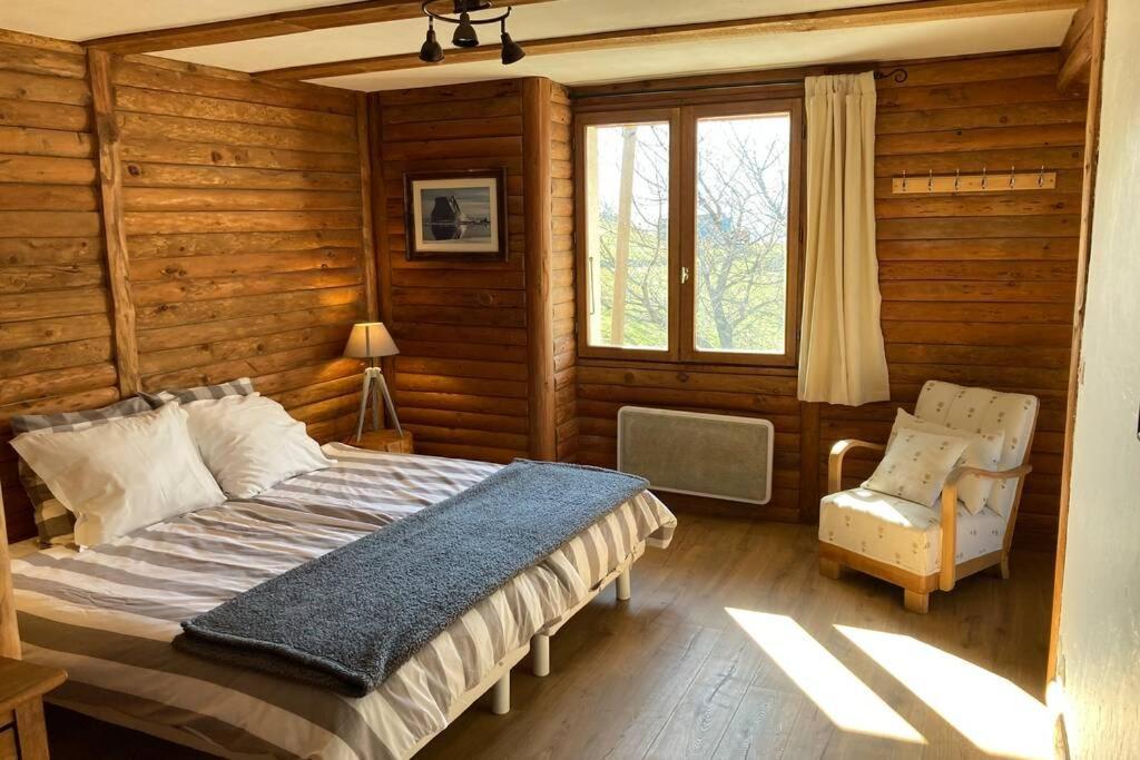 Paisible Chalet Montagne Avec Option Jacuzzi Сеез Экстерьер фото